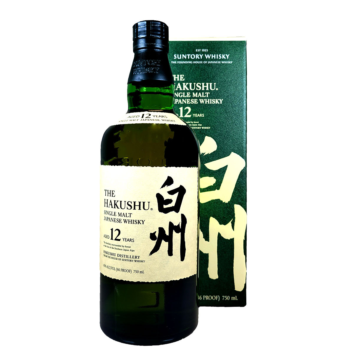 The Hakushu 12 Year Old Japanese Whisky