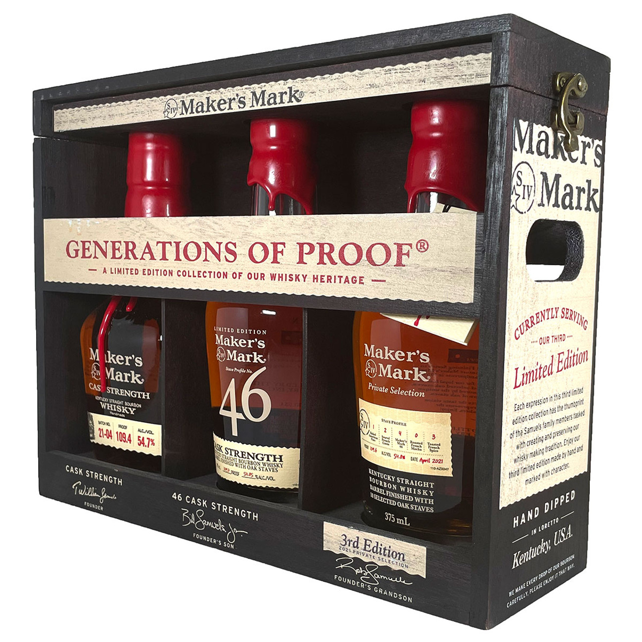 Makers Mark Generations Of Proof 3rd Limited Edition Bourbon Whiskey