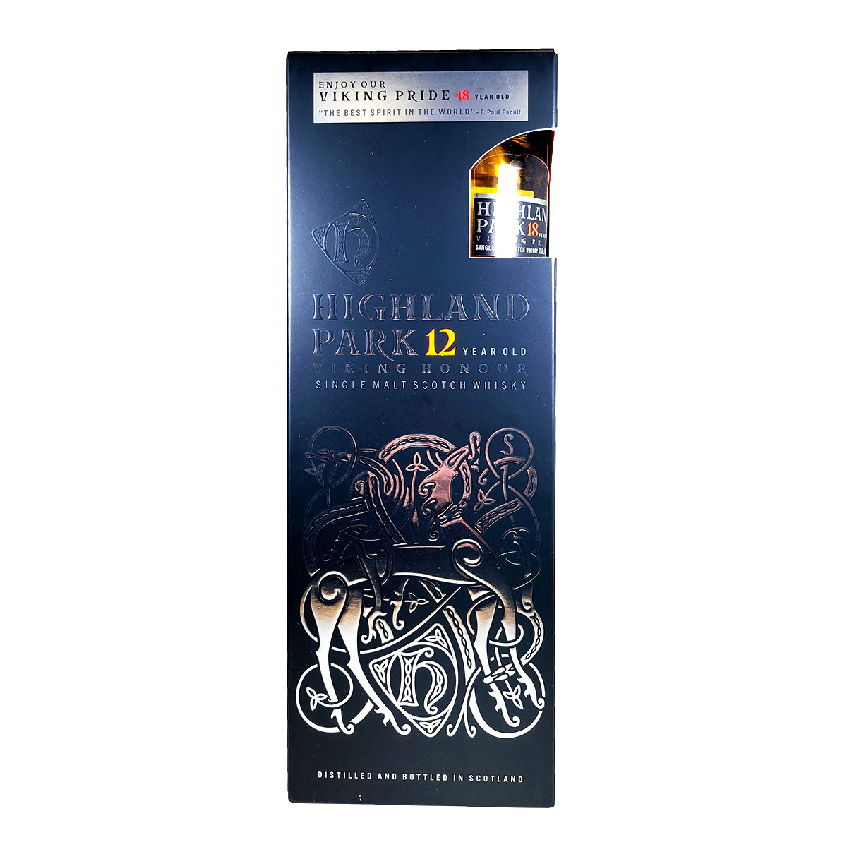 Highland Park 12 Year Gift Pack With 18 Year Old 50ml