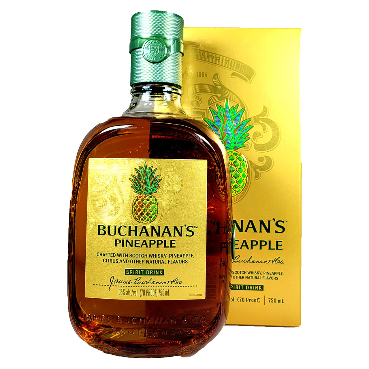 Buchanan s Pineapple Crafted With Scotch Whisky Holiday Wine Cellar