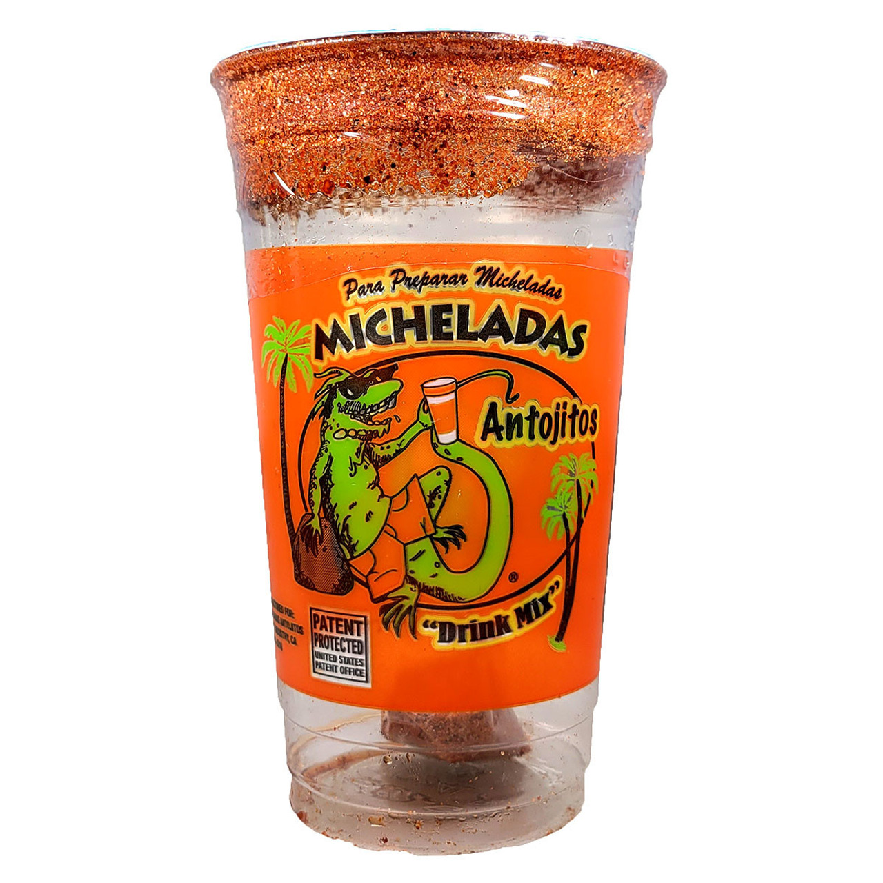 Antojitos CALIENTE Chelada Micheladas Season Mix 24oz Cup Ready to