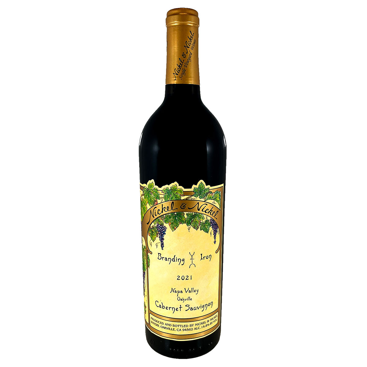 Nickel & Nickel 2021 Branding Iron Vineyard Oakville Cabernet