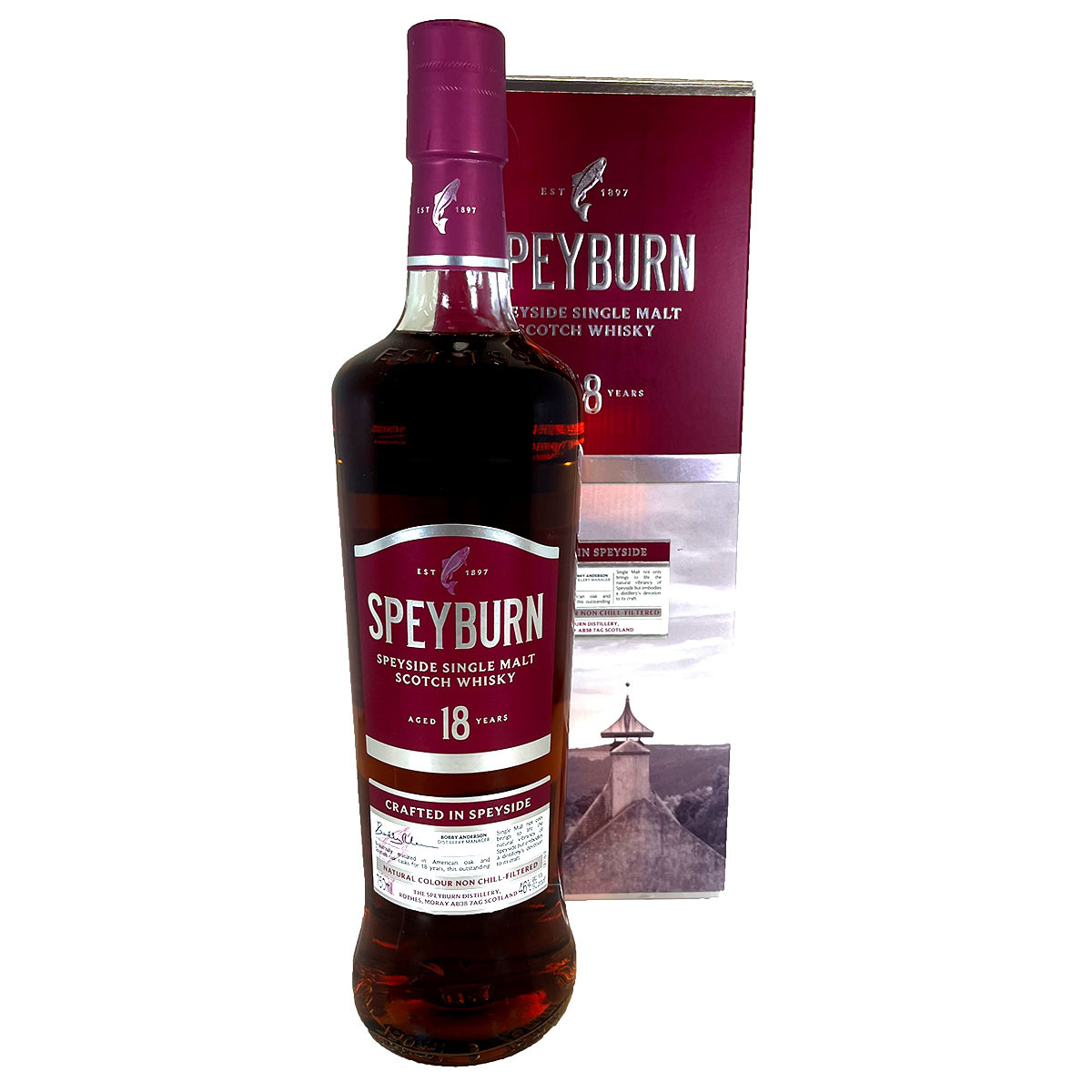 SPEYBURN 18年 スコッチウイスキー ボトル Speyburn 18 Year Single Malt Scotch Whisky