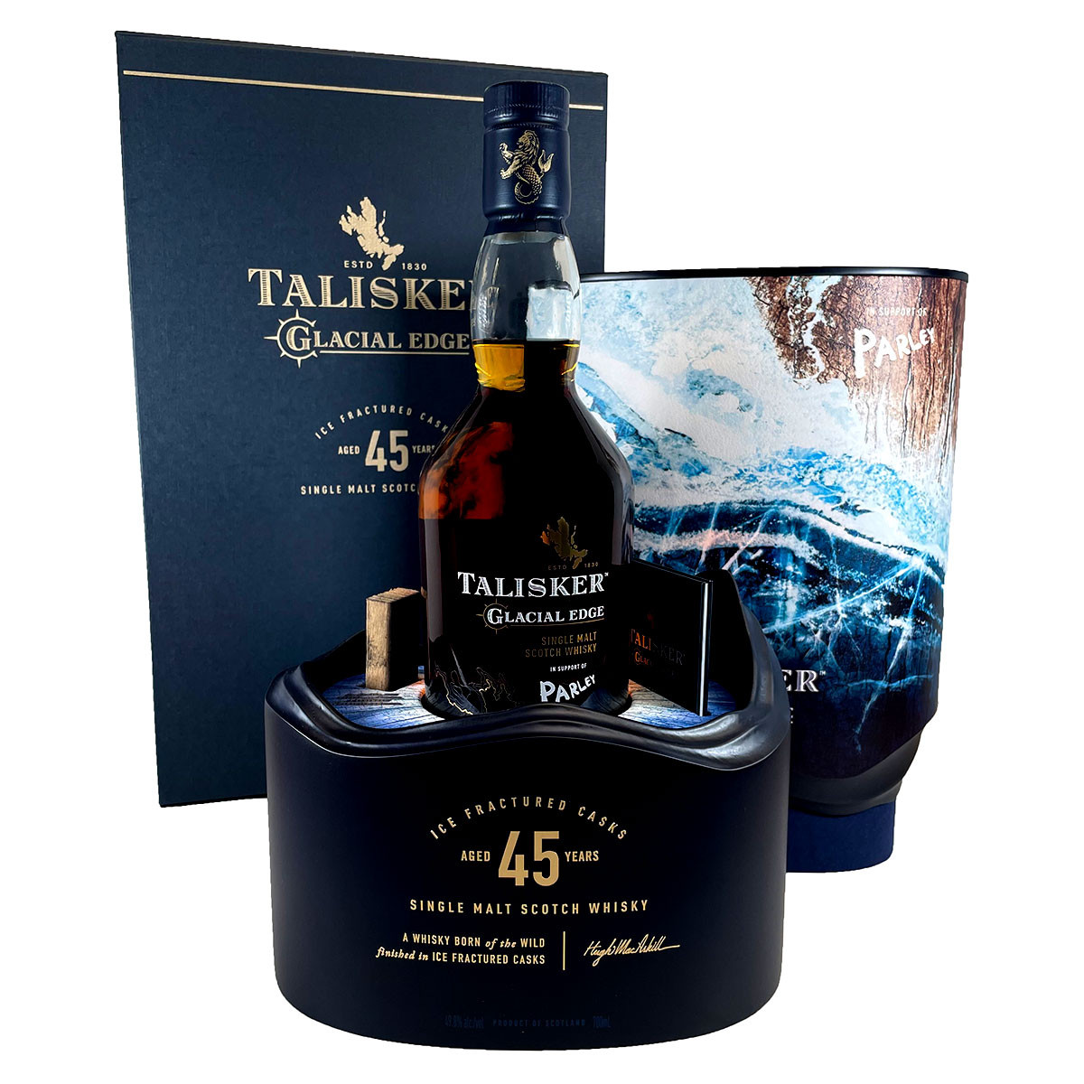 Talisker 45 Year Old Parley Glacial Edge Single Malt Scotchy Whisky