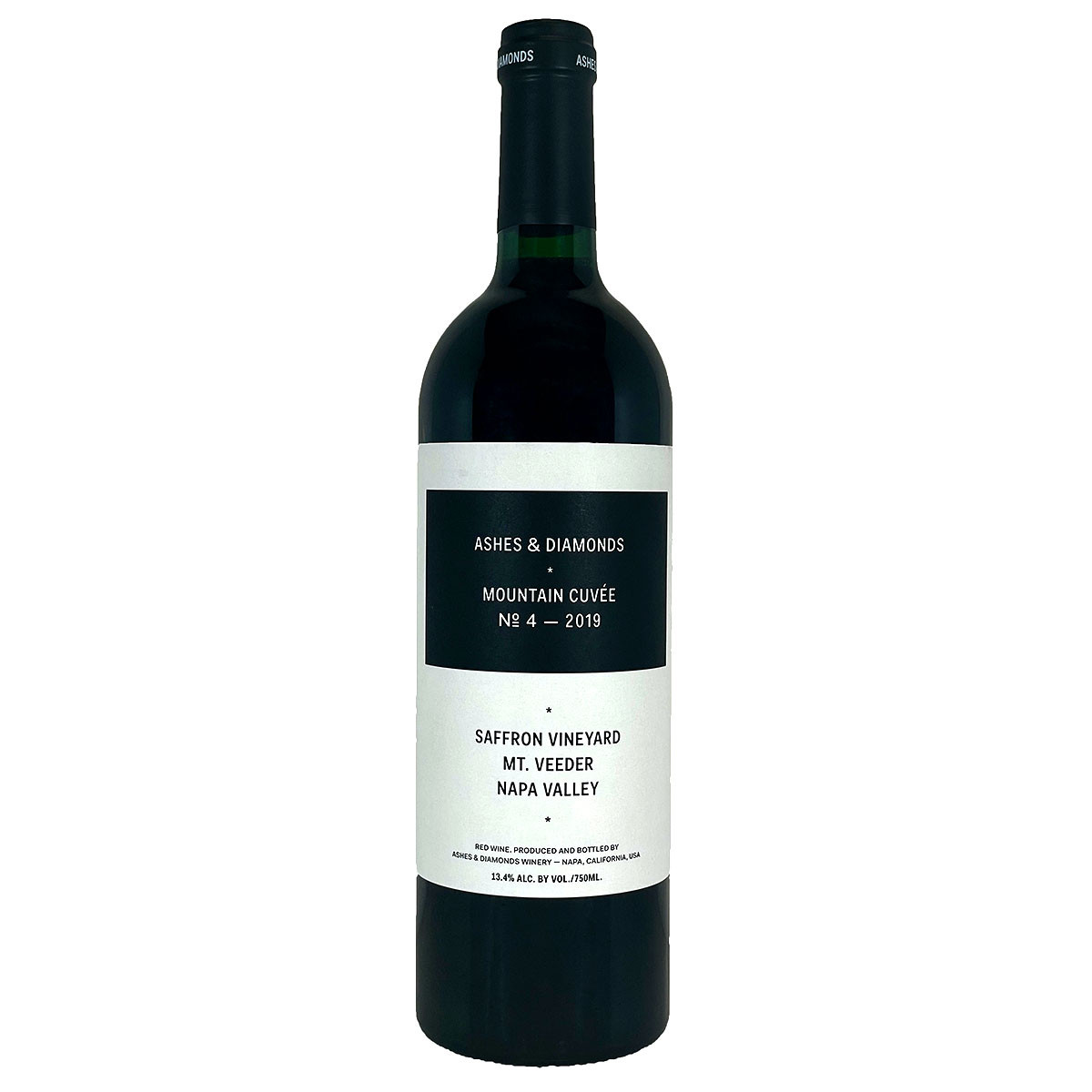 Ashes & Diamonds 2019 Mountain Cuvee No. 4 Saffron Vineyard Mt