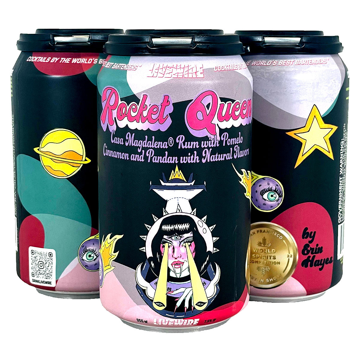 LiveWire Rocket Queen Ready-To-Drink 4-Pack Can