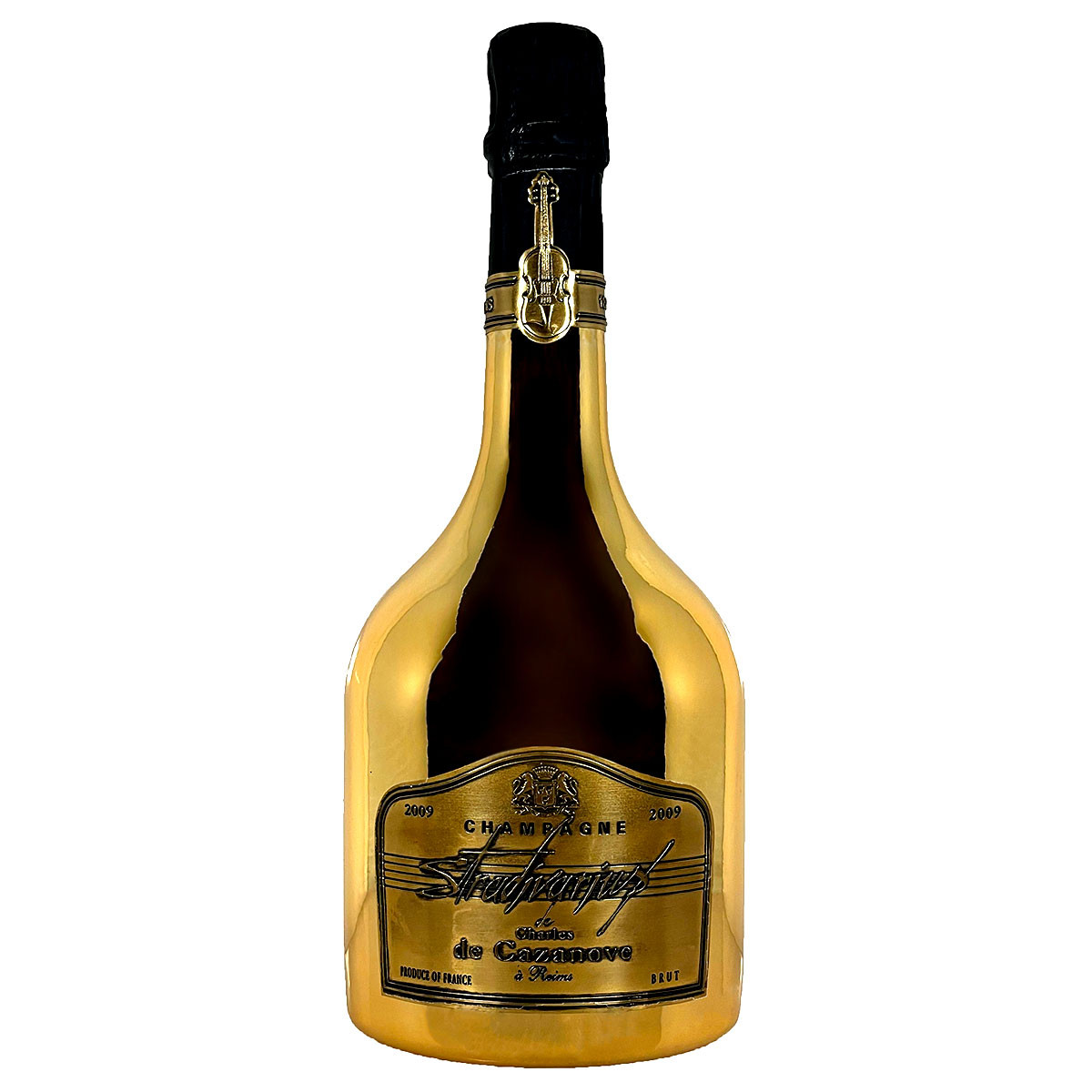 Charles de Cazanove 2009 Stradivarius Gold Brut Champagne