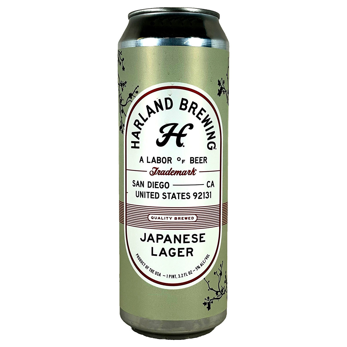 Harland Japanese Lager 19.2oz Can
