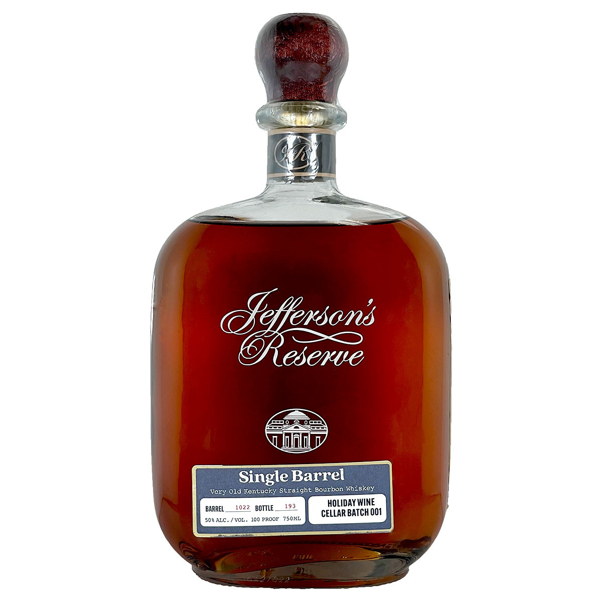 HWC Jefferson's Reserve Single Barrel Bourbon Pick