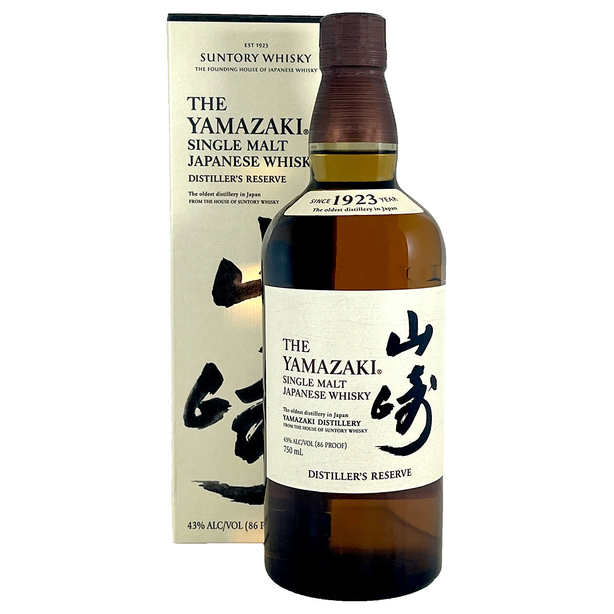 Yamazaki Single Malt Japanese Whisky Distiller's Reserve