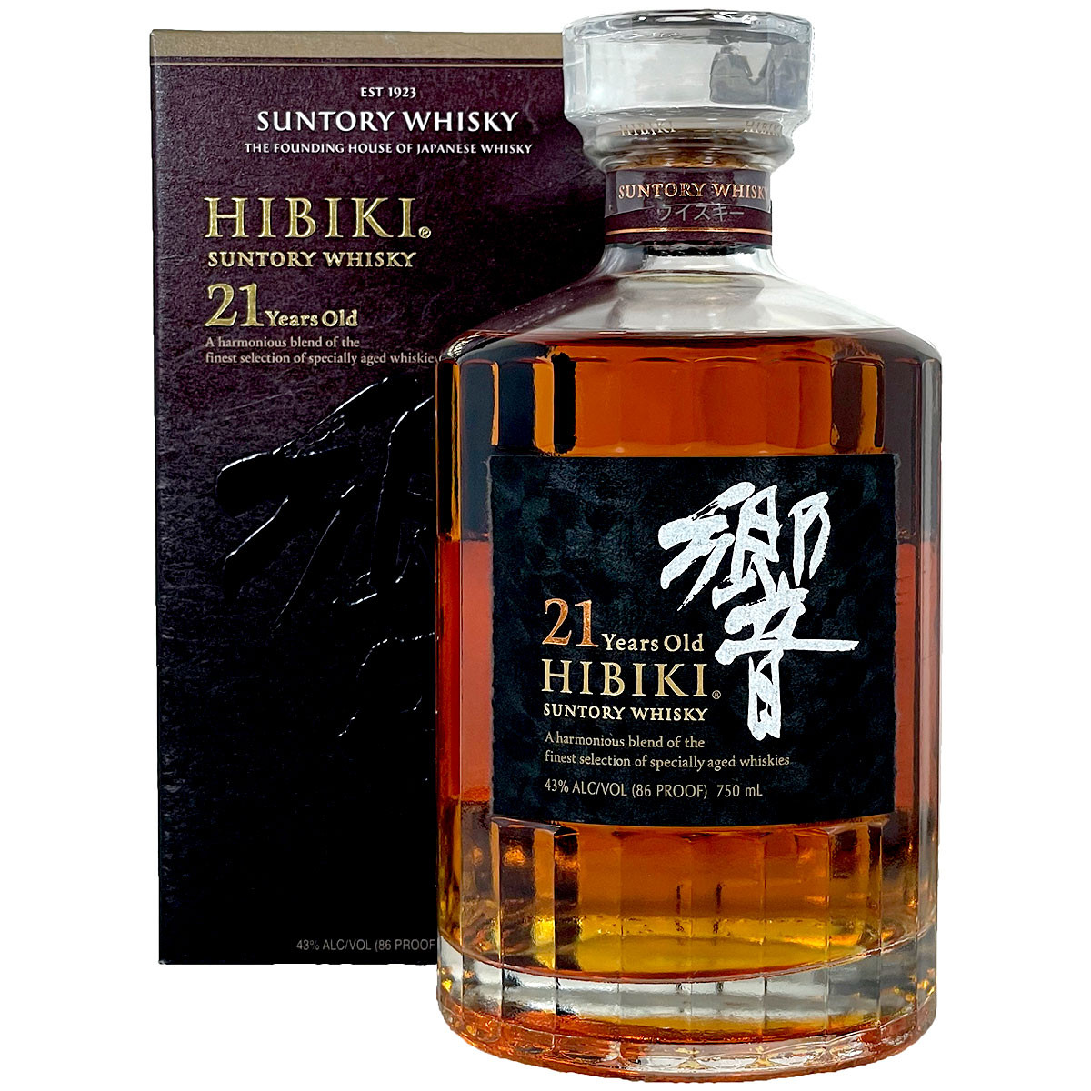 Hibiki 21 Year Old Japanese Whiskey