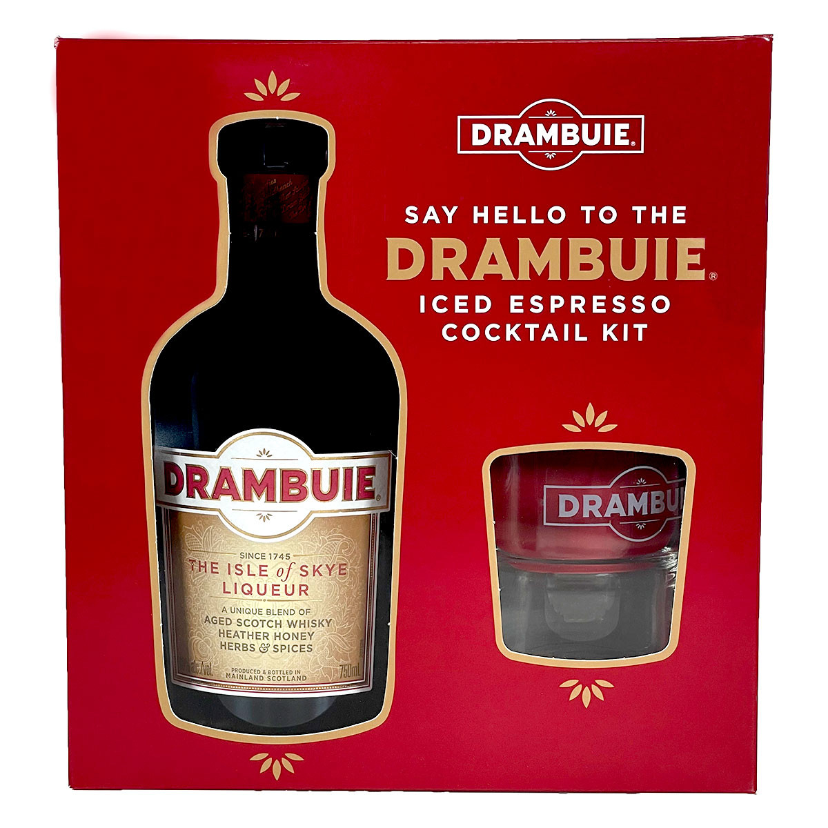 DRAMBUIE リキュール 3本セット Drambuie Liqueur Gift Pack With Glasses 2024