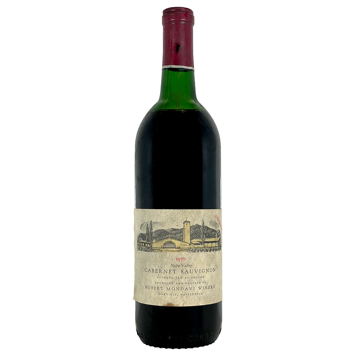 ワイン VALDO Cabernet RISERVA 1970 Robert Mondavi 1970 Napa Valley Cabernet Sauvignon