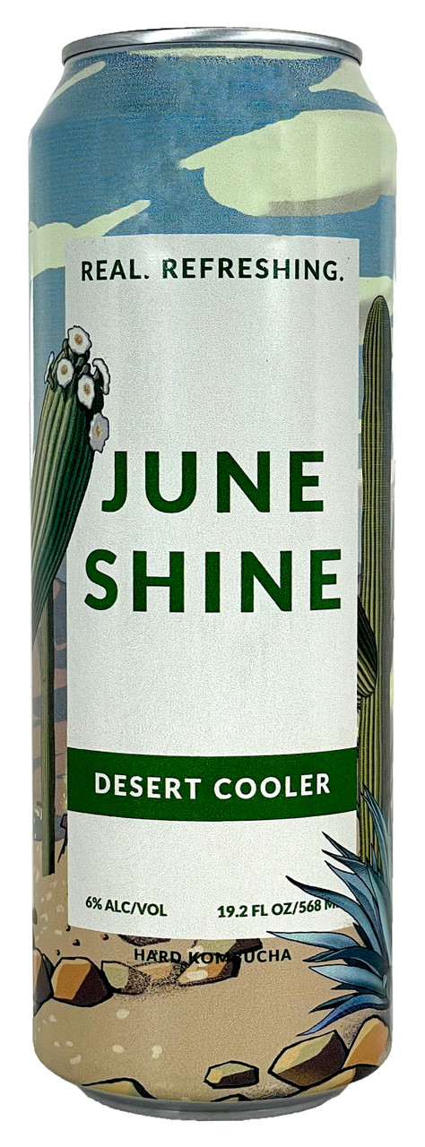 JuneShine Desert Cooler Hard Kombucha 19.2oz Can