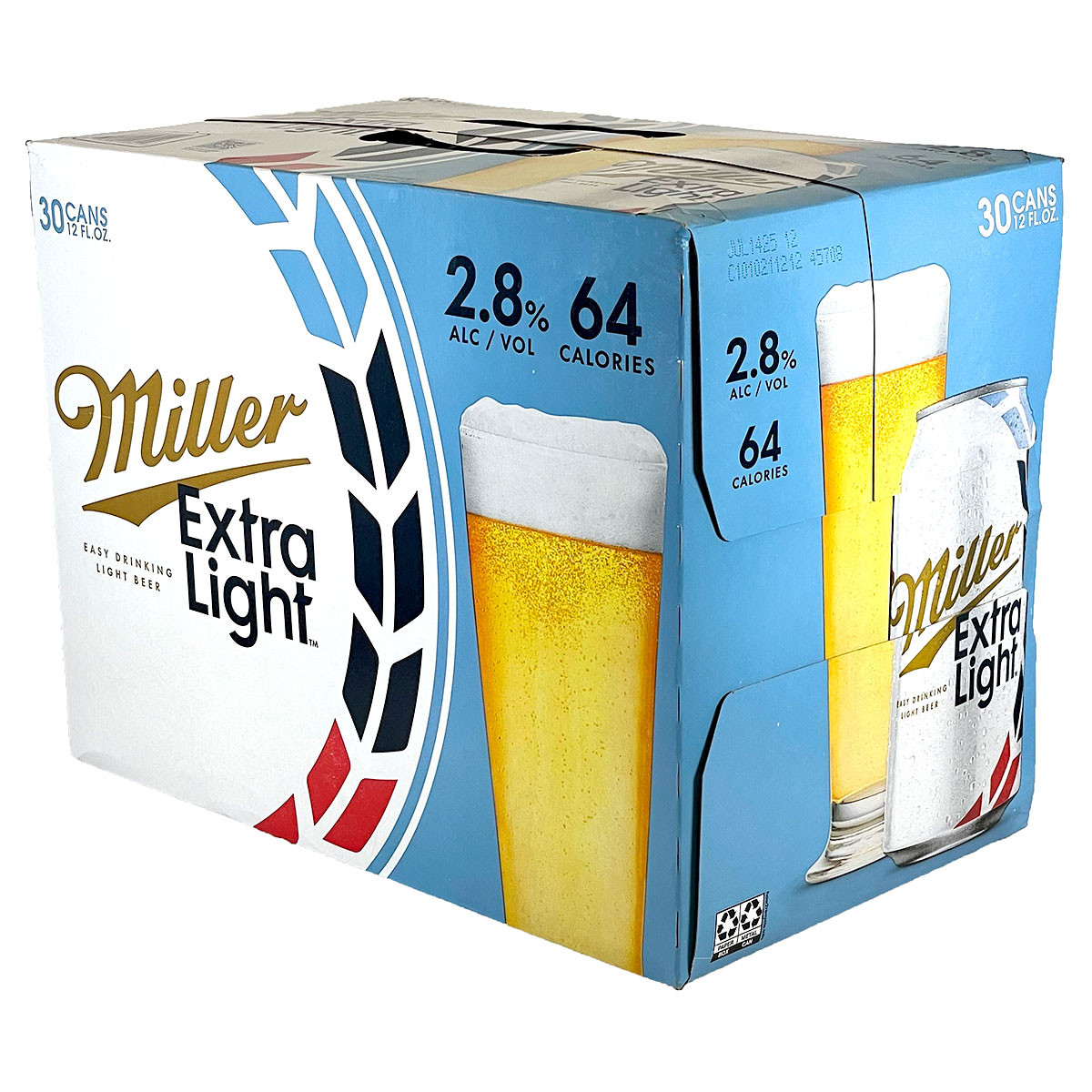 Miller Extra Light 30-Pack Can