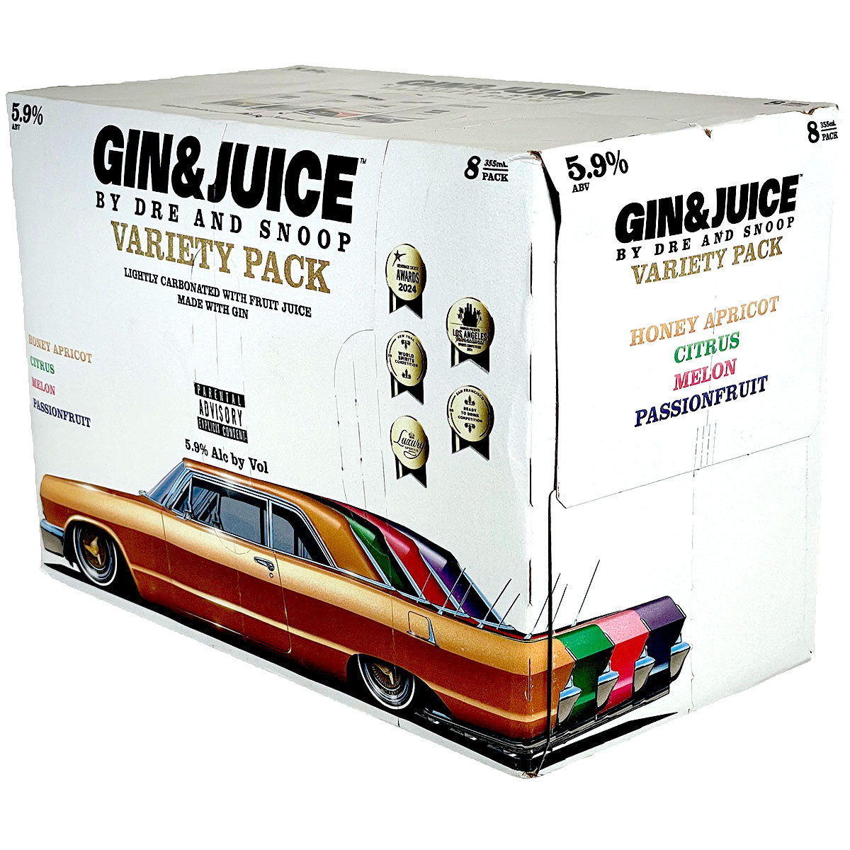 Gin & Juice Variety Pack 8-Pack Can