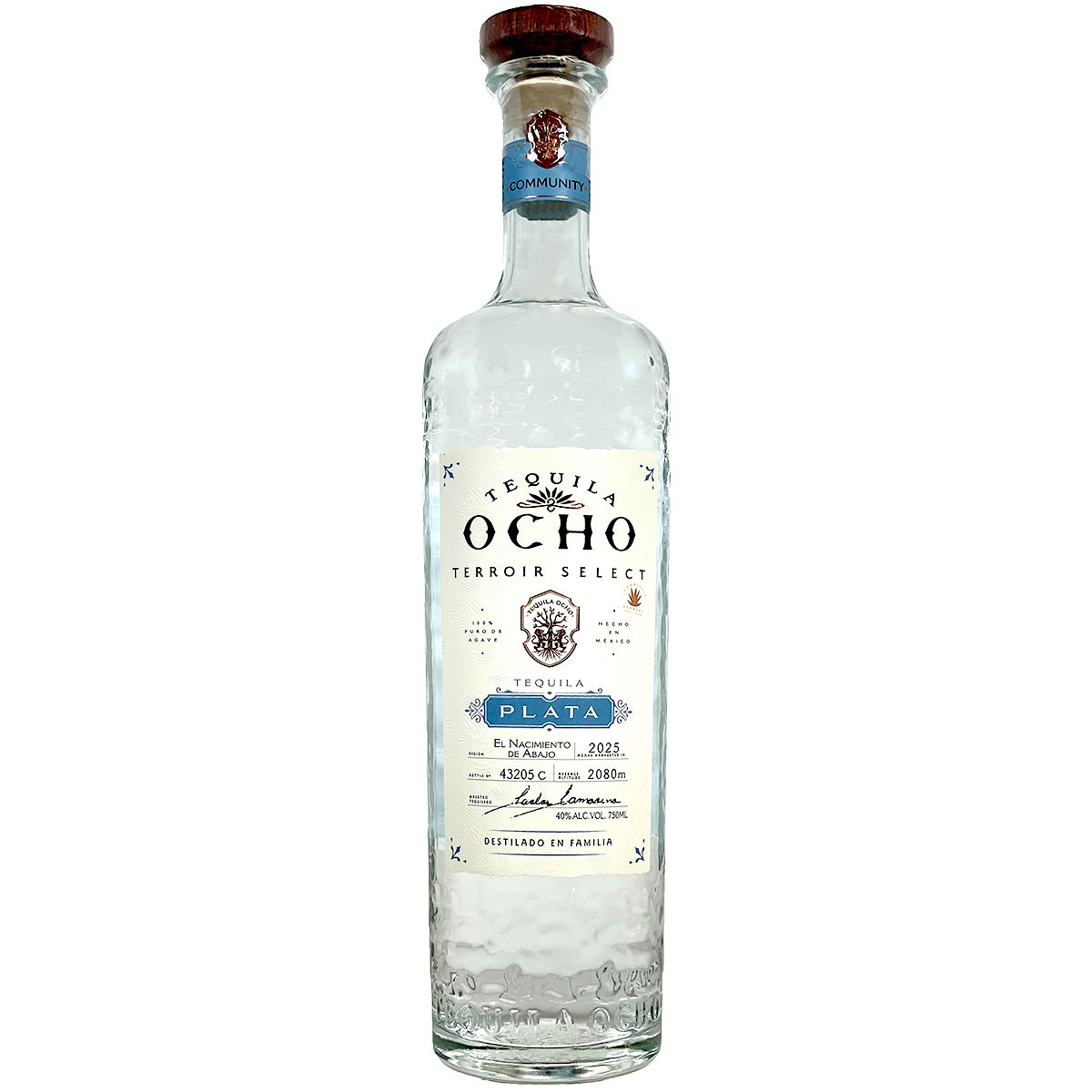 Ocho Plata Tequila 2025 Terroir Select