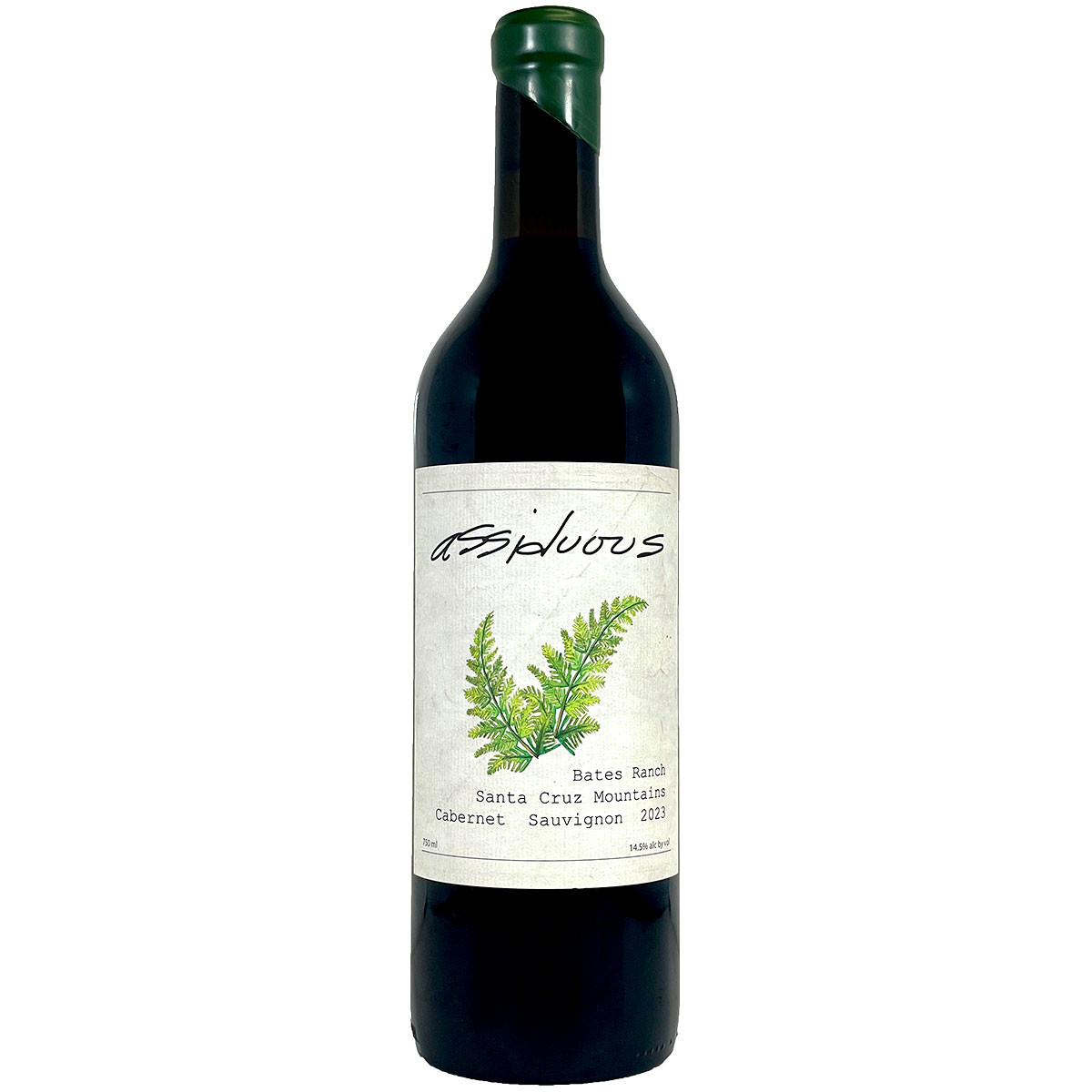 Assiduous 2023 Bates Ranch Santa Cruz Mountains Cabernet Sauvignon