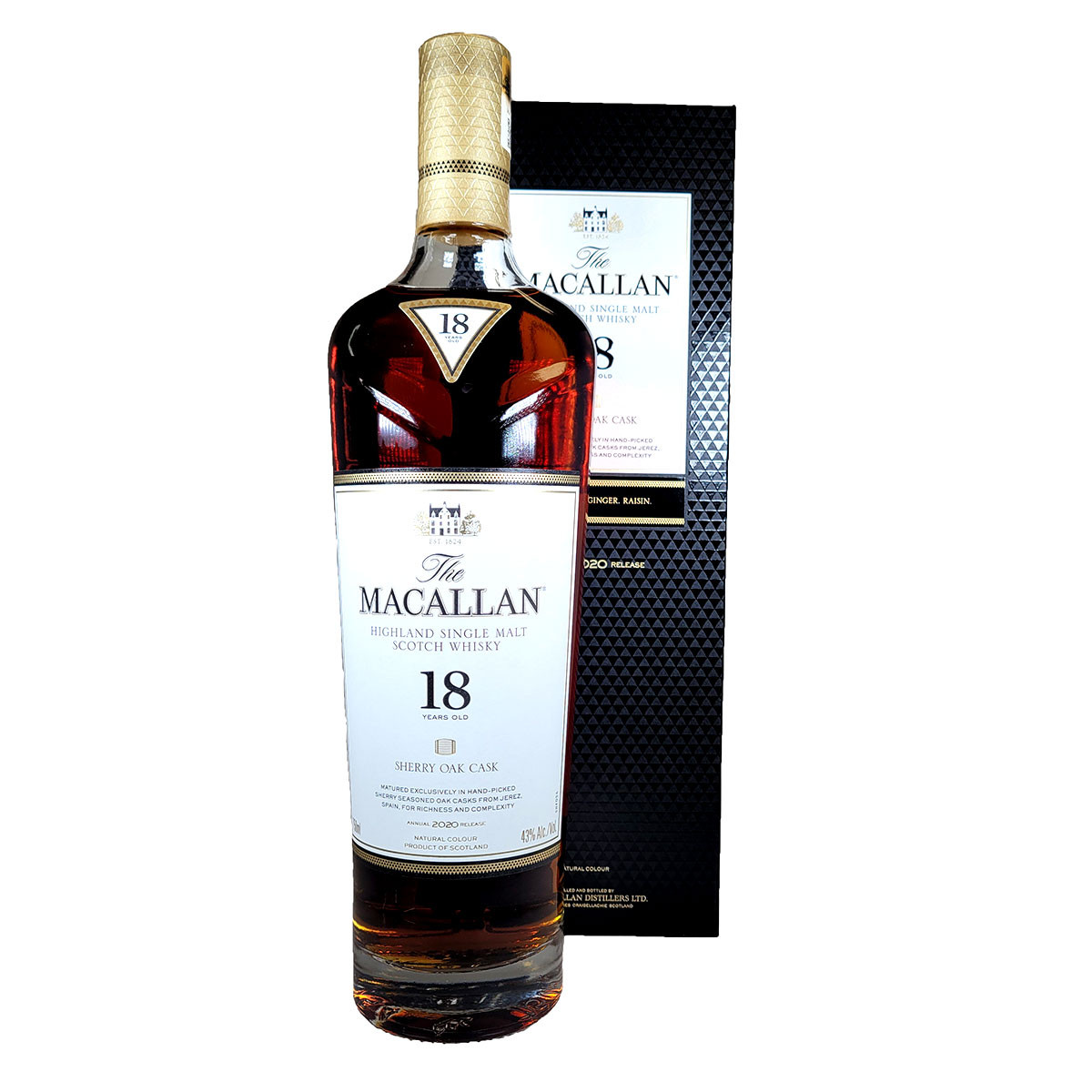 Macallan 18 Year Sherry Oak Scotch Whisky 2022 Release
