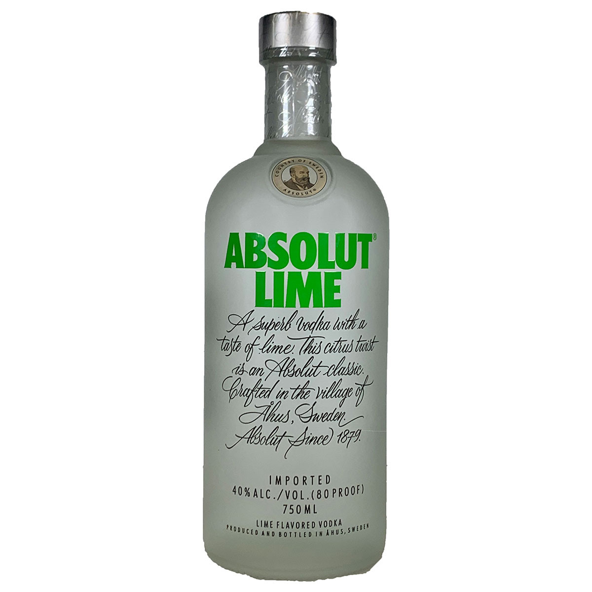 Absolut Lime Flavored Vodka Holiday Wine Cellar