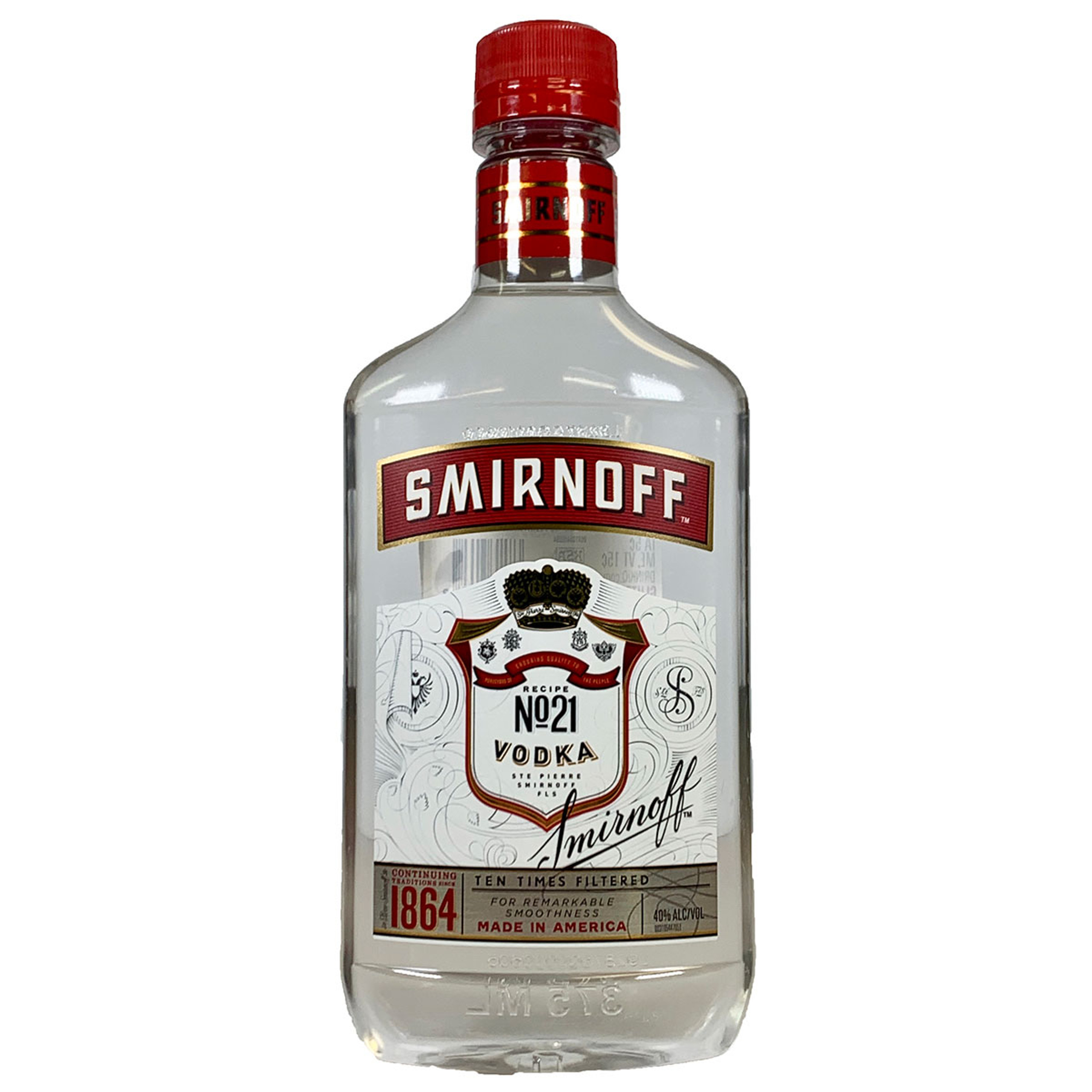 Smirnoff Red Vodka 375ML Holiday Wine Cellar   36  60726.1611195145 