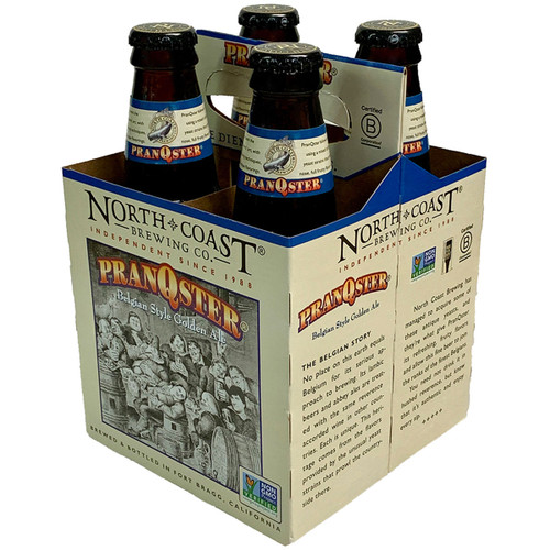 North Coast PranQster Belgian Style Golden Ale 4-Pack
