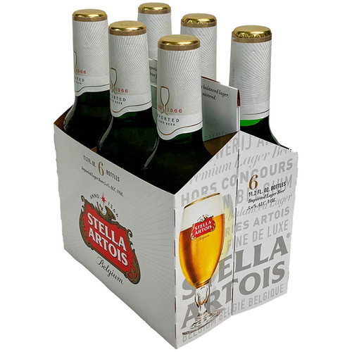 Stella Artois Premium Lager Beer 6-Pack