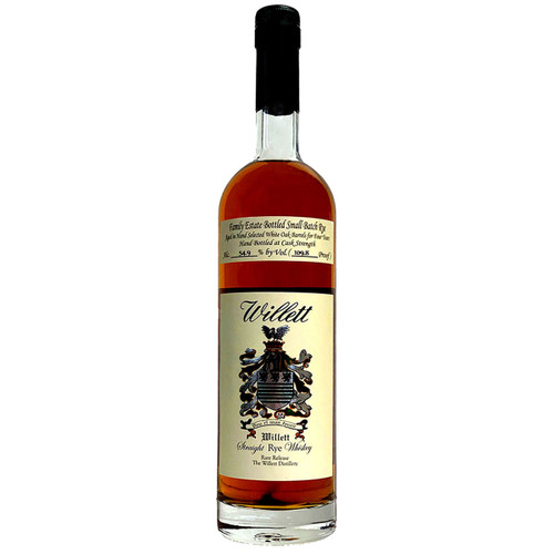 Willett Single Barrel Straight Rye Whiskey 4 Year