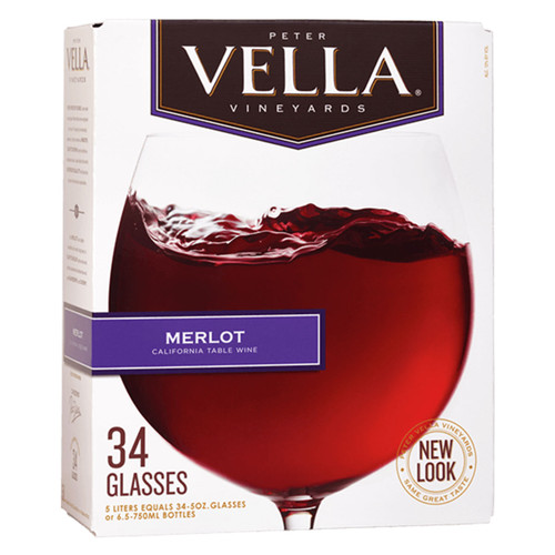 Peter Vella Merlot 5L Box