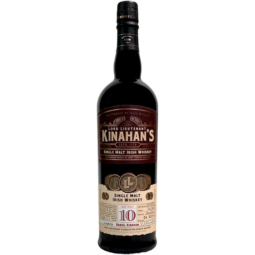 Kinahan's 10 Year Single Malt Irish Whiskey