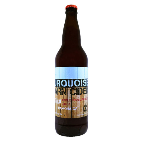 Turquoise Barn Apple Pomegranate Hard Cider