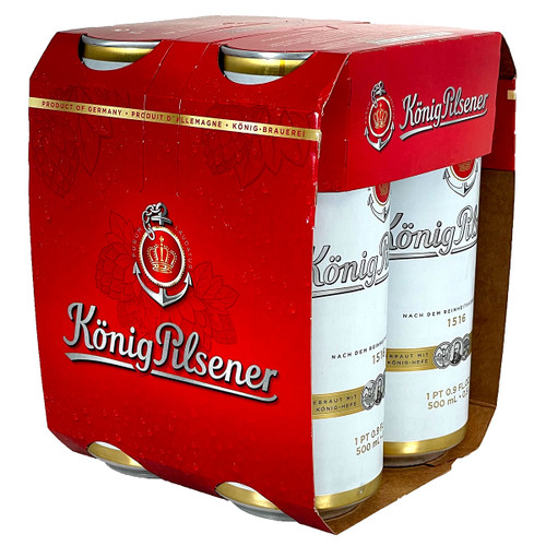 Konig Pilsner 4-Pack Can