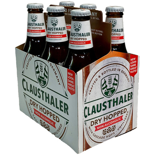 Clausthaler Dry Hopped Amber Non Alcoholic Beer 6-Pack