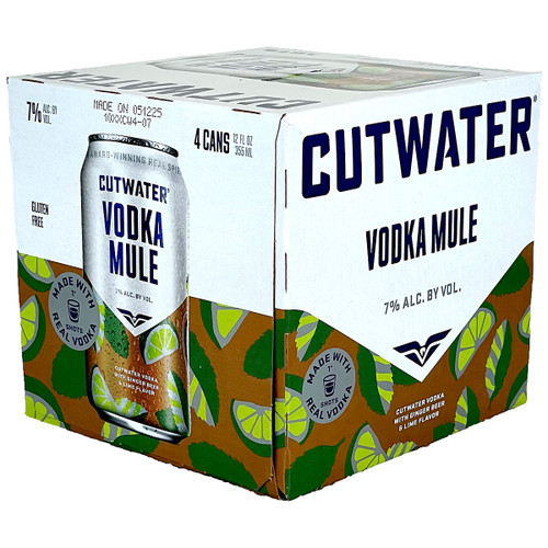 Cutwater Fugu Vodka Mule Ready-To-Drink 4-Pack Can