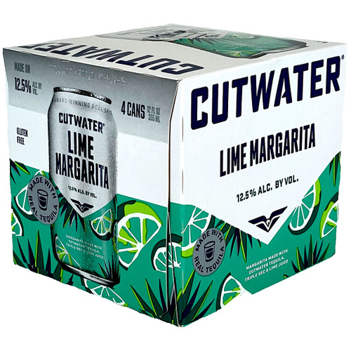 Cutwater Lime Margarita Ready-To-Drink 4-Pack Can