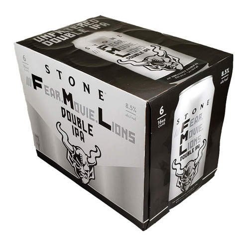 Stone Fear.Movie.Lions Double IPA 6-Pack Can