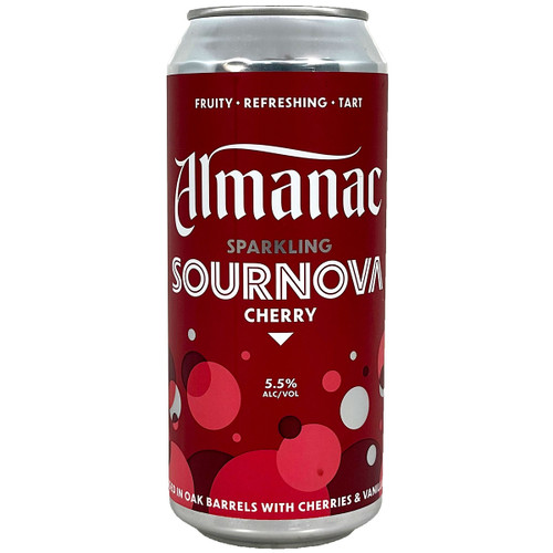 Almanac Cherry Sournova Barrel Aged Sparkling Sour Ale Can