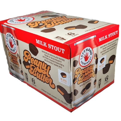 Left Hand Peanut Butter Milk Stout 6-Pack Can