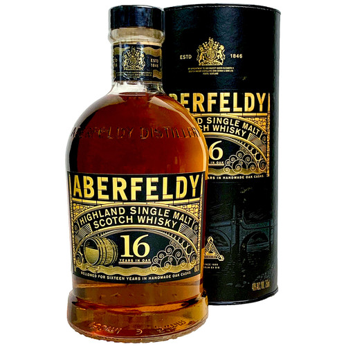 Aberfeldy 16 Year Old Single Malt Scotch Whiskey