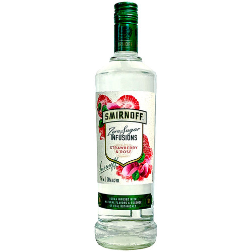 Smirnoff Zero Strawberry Rose Vodka