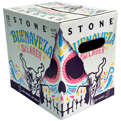 Stone Buenaveza Salt & Lime Lager Pint Glass