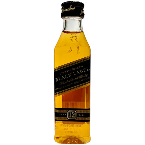 Johnnie Walker Black Label Blended Scotch Whisky 375ML