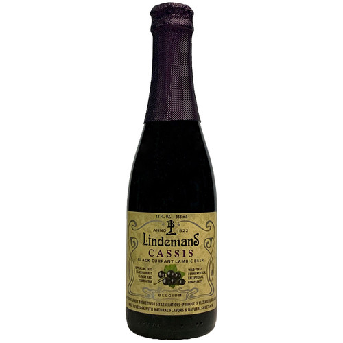 Lindemans Cassis Black Currant Lambic Beer 355ml