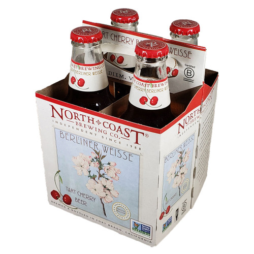 North Coast Tart Cherry Berliner Weisse 4-Pack 12oz