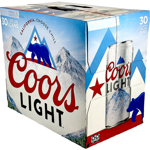Coors Light 30-Pack Can
