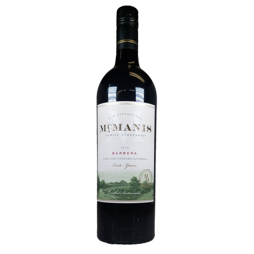 McManis 2018 Barbera