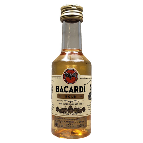 Bacardi Gold Rum 375ML