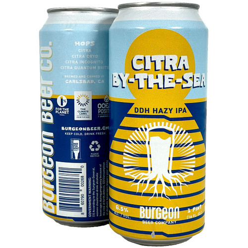 Burgeon Citra By-The-Sea DDH Hazy IPA Can