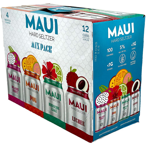Maui Hard Seltzer Mix 12-Pack Can
