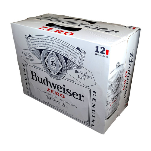 Bud Zero Non Alcoholic 12-Pack Can
